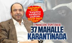Karasu’da 37 mahallede karantina uygulandı