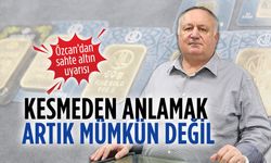 Kuyumcu Musa Özcan'dan sahte altına karşı vatandaşlara uyarı