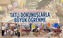 Özel Özşen İlkokulu anasınıfı öğrencileri çikolata atölyesinde