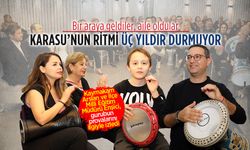 Karasu Ritim Perküsyon Gurubu, Kaymakam Arslan ve İlçe Milli Eğitim Müdürü Enşici’nin ilgi odağında