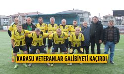 Karasu Veteranlar galibiyeti kaçırdı