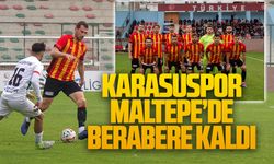 Karasuspor Maltepe’de berabere kaldı
