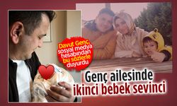 Davut Genç ikinci kez baba oldu