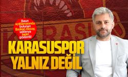 Başkan Murat Ali Aksoy, basın açıklamasında bulundu