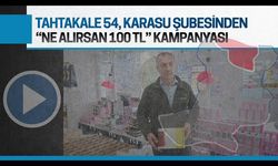 Tahtakale54 Karasu’da açıldı, açılışa özel ne alırsan 100 TL