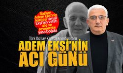 Türk Kızılay Karasu Koordinatörü Adem Ekşi’nin kardeş acısı