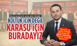 Yeniden Refah Partisi Karasu İlçe Teşkilatı yeni binasında basınla buluştu