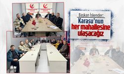 Yeniden Refah Karasu, mahalle başkanlarıyla buluştu