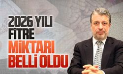 Müftü Dr.Çobanoğlu, 2026 yılı fitre miktarının belli olduğunu duyurdu