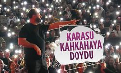 Karasu’da kahkaha dolu stand-up gecesi