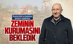 İhsaniye Kum mevkiindeki su baskınına Başkan Yardımcısı Muhammet Gençbay’dan açıklama