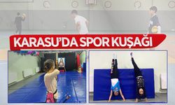 Sporla büyüyen nesiller Karasu’da yetişiyor