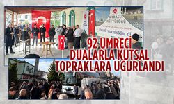 Karasu İlçe Müftülüğü, 92 umreciyi kutsal topraklara uğurladı