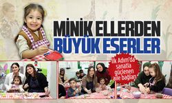 Karasu İlk Adım Gündüz Bakımevi’nde aile katılımlı seramik atölyesi