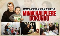 Karasu İlk Adım Gündüz Bakımevi’nde Koca Çınar kitabı minik okurlarıyla buluştu