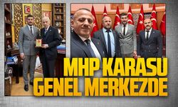 MHP Karasu Teşkilatı’ndan Genel Merkeze ziyaret