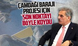Yusuf Alemdar, Çamdağı Barajı projesi için noktayı koydu