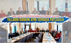Emekli halk eğitim müdürlerinden geleneksel buluşma