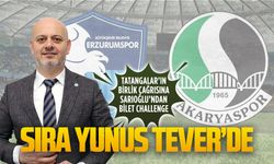 Tatangalar’ın birlik çağrısına Sarıoğlu’ndan bilet challenge