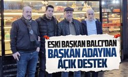 Karasu Esnaf Odasının onursal Başkanı İlyas Balcı’dan Levent Arslan’a açık destek