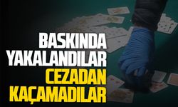 Karasu İlçe Emniyet Müdürlüğü’nden kumar baskını