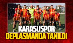 Karasuspor deplasmanda takıldı