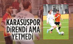 Karasuspor direndi ama yetmedi