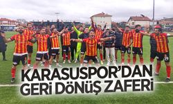 Karasuspor’dan geri dönüş zaferi