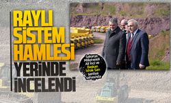 Vekil İnci ve Başkan Sarı, Adapazarı–Karasu Demiryolu Projesi’ni yerinde inceledi