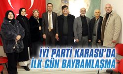 İYİ Parti Karasu’da ilk gün bayramlaşma