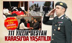 Çanakkale Şehitleri 111. yıldönümünde Karasu’da anıldı