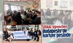 ŞÜİAAL öğrencileri Budapeşte’de akademik kariyer peşinde