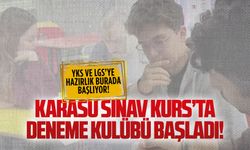 Karasu Sınav Kurs’ta her sınıfa özel deneme kulübü başladı
