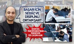 Özşen Özel Öğretim Kursu’ndan öğrenciler için sessiz ve konforlu salon
