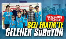 Sezi Eratik Ortaokulu’ndan zeka oyunlarında büyük başarı