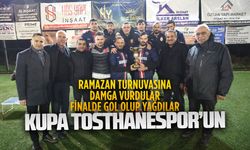 Ramazan turnuvasına damga vurdular, finalde gol olup yağdılar