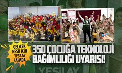 Yeşilay Haftası’nda 350 öğrenciye farkındalık eğitimi