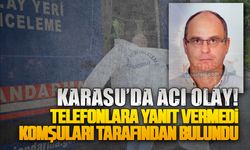 Karasu’da acı olay: Fındık bahçesine gitti, evde cansız halde bulundu