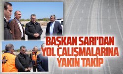 Başkan Sarı, Karasu–Kaynarca yolunda çalışmaları yerinde incelendi