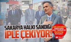 CHP Sakarya Milletvekili Ümit Dikbayır, Karasu’da konuştu