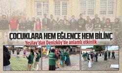 Yeşilay’dan Denizköy’de anlamlı etkinlik