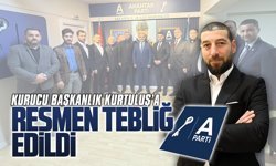 Anahtar Parti Karasu’da kurucu başkan Eser Kurtuluş