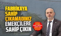 Başkan Hasan Sarıoğlu, Şeker Fabrikası işçileri için açıklamada bulundu