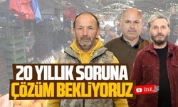 Karasu Halk Pazarı esnafı, 20 yıllık tapu sorununa çözüm bekliyor