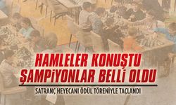 Karasu’da okul sporları satranç heyecanı ödül töreniyle taçlandı