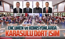 Karasu’dan dört isim encümen ve komisyonlarda