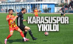 Karasuspor direndi ama yıkıldı