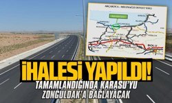 Karasu’yu Zonguldak’a bağlayacak yolun ihalesi yapıldı