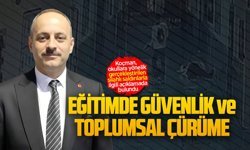 Saadet Partili Mustafa Koçman, basın açıklamasında bulundu