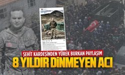 Şehit Ahmet Baş’ın yıl dönümünde kardeşinden yürek burkan mesaj